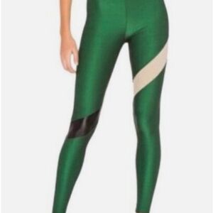 Koral Emerald and Black Leggings size XS